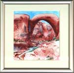 Rainbow Bridge - 3 1/2" x 3 1/4", Utah