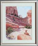 Slick Rock Trail II Miniature, 4 1/2 x 3 1/2 - Canyonlands NP, Utah
