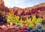 Utah, Sunglow Canyon Fall